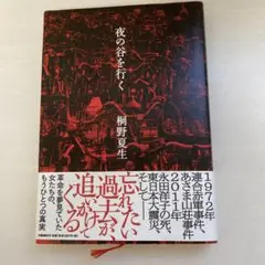 夜の谷を行く