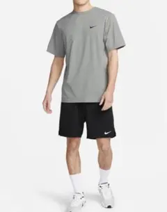 美品★NIKE ブラックハーフパンツ Sサイズ シンプル