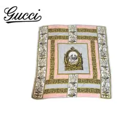 GUCCI グッチ ヴィンテージスカーフ エンジェル イタリア製