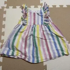 GAP 18-24mストライプ フリル
