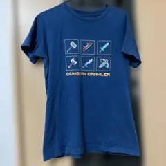 ユニクロマイクラ Tシャツ ネイビー