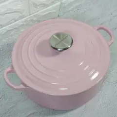 LE CREUSET ココット ロンド ピンク 20cm