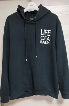 BALR.　ボーラー　パーカー　ブラック　XL