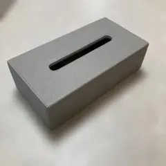 グレー テクスチャー ティッシュボックス