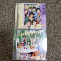 ハッピーサプライズ　なにわ男子　初回限定盤　1 2 ２点セット　DVD
