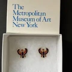メトロポリタン美術館　24Kメッキイヤリングアンティーク　アクセ　ヴィンテージ