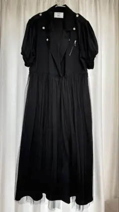 【チュールが可愛い】ジュエティ jouetie 20SS ハーフスリーブチュール