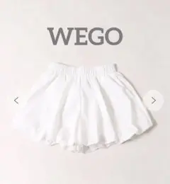 WEGO 〈新品〉PHILLYバルーンショートパンツ ホワイト　ウィゴー