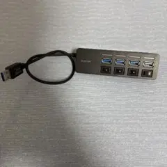 ELECOM USB 3.0ハブ 4ポート ブラック