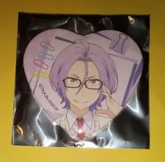 リゼロ ユリウス ハート缶バッジ 異世界学園生活