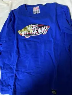 VANS 長袖カットソー M 青