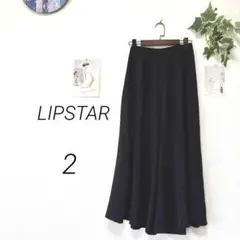 9291-1リップスター LIPSTAR プリーツワイドパンツ 無地 サイズ2