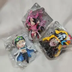 ワンピース キーホルダー 全3種セット フィギュアキーホルダーvol.2