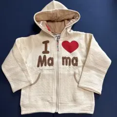 新品未使用　I love Papa & Mama パーカートレーナー 120cm