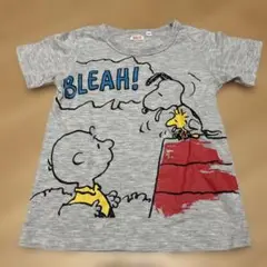 チャーリー・ブラウン スヌーピー Tシャツ グレー