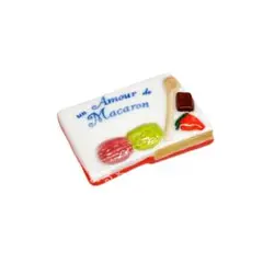 【新品・未使用】マカロンのレシピ本　フェーヴ　フェーブ　フランス　送料込み