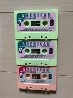 AMERICAN with Katsuya Kobayashi カセットテープ