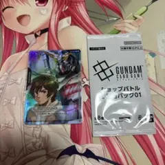 ガンダムカードゲーム　バナージリンクス　リソースカード　参加賞パック