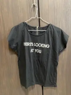 タイトめ 黒 半袖Tシャツ