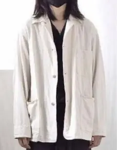COMOLI / 21SS デニム ワークジャケット ECRU