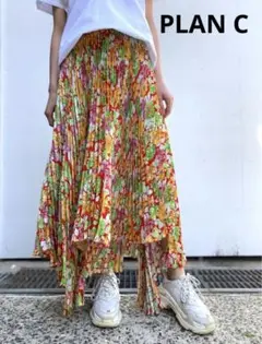 美品＊プランシー plan c【定価9.5万】プリーツスカート 花柄 イタリア製 楽天市場】プラン シー Plan C スカートの通販