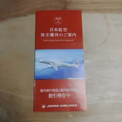 JAL 日本航空 株主優待 海外&国内旅行商品割引券