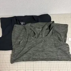タンクトップ ヨガウェア ジム スポーツ ストレッチ レディース XS 2枚