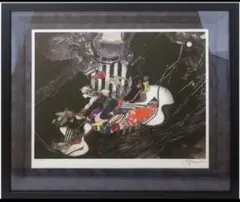 有賀正季 額縁付絵画 - メルカリ