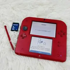 【極美品】ニンテンドー2DS レッド 本体