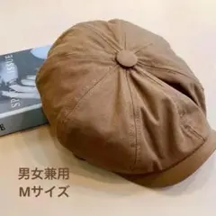 キャスケット ハンチング帽子 帽子 キャップ ブラウン 人気 男女兼用 茶色