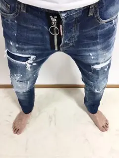 美品 DSQUARED2 ディースクエアード Skater スケーター 44