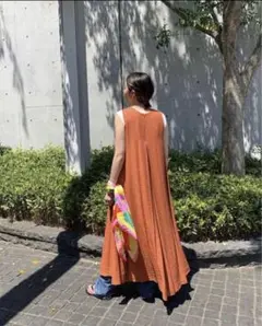 スタンニング ワッシャー ロング ボリューム ワンピース 9AR