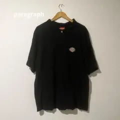 <paragraph> パラグラフ ロゴ刺繍半袖ポロシャツ