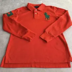Polo Ralph Lauren オレンジ ポロシャツ 長袖140cm