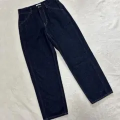 UNIQLO ワイドフィットテーパードジーンズ28