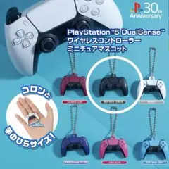PS5 ワイヤレスコントローラー　ミニチュアマスコット　ミッドナイトブラック　①