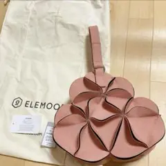 美品ELEMOOD/エレムード ブロッサムシリーズ ハンドバッグ　カバン　レザー