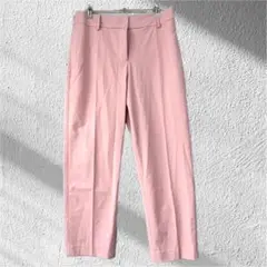 H&M スラックス 40 L テーパードパンツ クロップド丈 丈短め ズボン