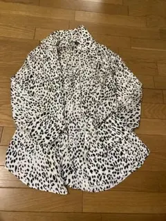 ZARA ヒョウ柄 長袖シャツ XS