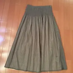 トランスワーク　リバーシブルロングスカート