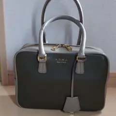 ADMJ バイカラー バッグ