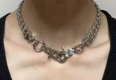 メンズ　necklace　　　　　　6ミリ２連　　　　　ours