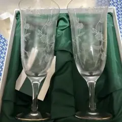 たち吉　ペアビアーグラス　RICHFIELD LANCETTI ビールグラス