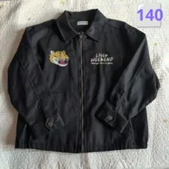 Little WEEKEND 黒ジャケット 140