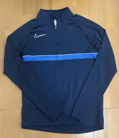 Nike DRI-FIT ネイビー長袖上下ウェアセット