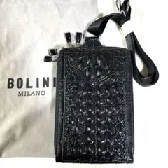 B OL IＮIクロコダイルショルダーバック ［新品未使用］
