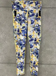 サンプル品 MIZUNO ミズノ レギンス スパッツ ヨガウェア 総柄 Mサイズ