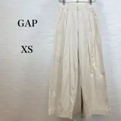 美品★GAP ギャップ　パンツ　ワイドズボン　タック入り　XS 小さめ