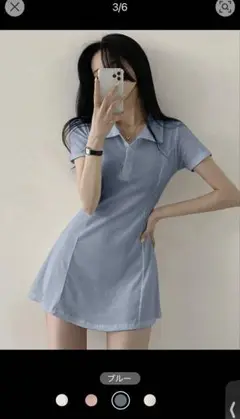 SHIEN ミニ丈ワンピース