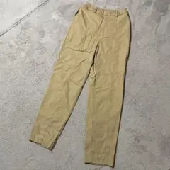 124 【シフォネリ】M　38 スラックス パンツ レディース ベージュ